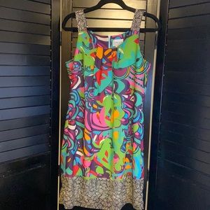 Anthropologie Bethany Multi-Color Dress